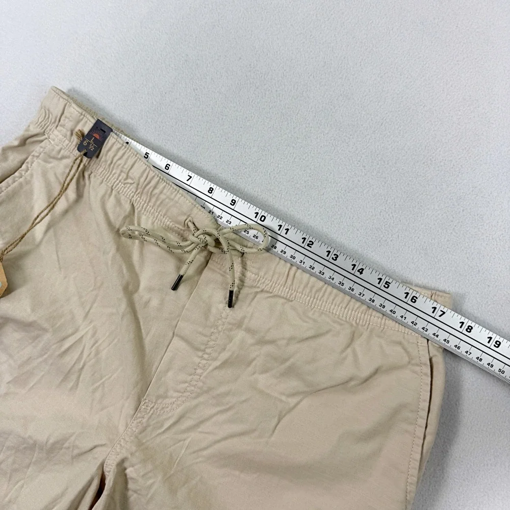 Faherty Mens Essential Drawstring Shorts 'Stone' / Size L / NEW